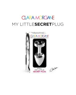 Plug Anal En Aluminium Avec Cristal Noir - Taille S 5 Plug Anal En Aluminium Avec Cristal Noir - Taille S -Lingerie boutique my little secret plug small 1