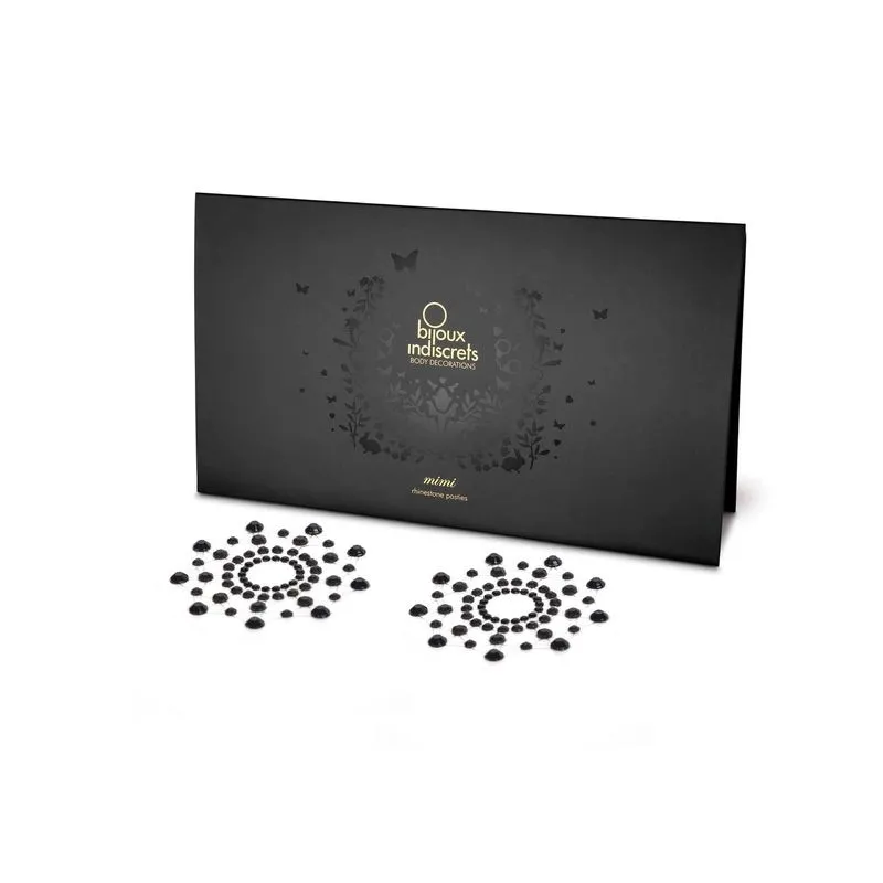 Bijoux Indiscrets Bijoux De Seins Mimi - Noir 6 Bijoux Indiscrets Bijoux De Seins Mimi - Noir – Image 4