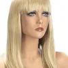 Perruque Blonde Mi-longue Et Frange - Emma 1 Perruque Blonde Mi-longue Et Frange - Emma -Lingerie boutique perruque longue emma blond 2