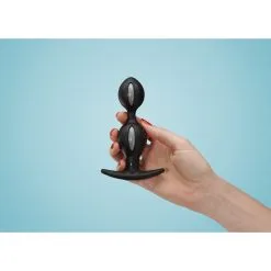 Fun Factory Plug Anal B-Ball Duo - Noir & Gris