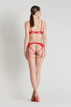Maison Close Porte-jarretelles - Le Petit Secret - Rouge 11 Maison Close Porte-jarretelles - Le Petit Secret - Rouge -Lingerie boutique porte jarretelles petit secret rouge 2