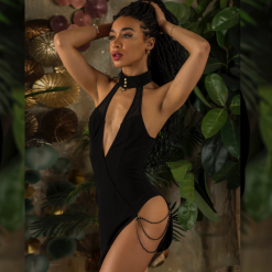 Patrice Catanzaro Robe Courte Et échancrée - Marinette 15 Patrice Catanzaro Robe Courte Et échancrée - Marinette -Lingerie boutique robe marinette 1 1