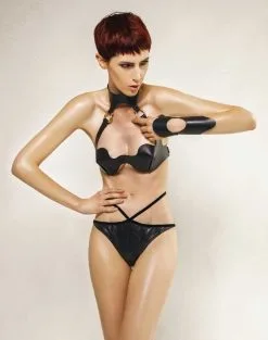 E.L.F. Zhou London Soutien-gorge En Cuir Omega 9 E.L.F. Zhou London Soutien-gorge En Cuir Omega -Lingerie boutique sculpted