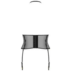 Maison Close Serre-taille Porte-jarretelles - Accroche Coeur -Lingerie boutique serre taille pj accroche coeur 4