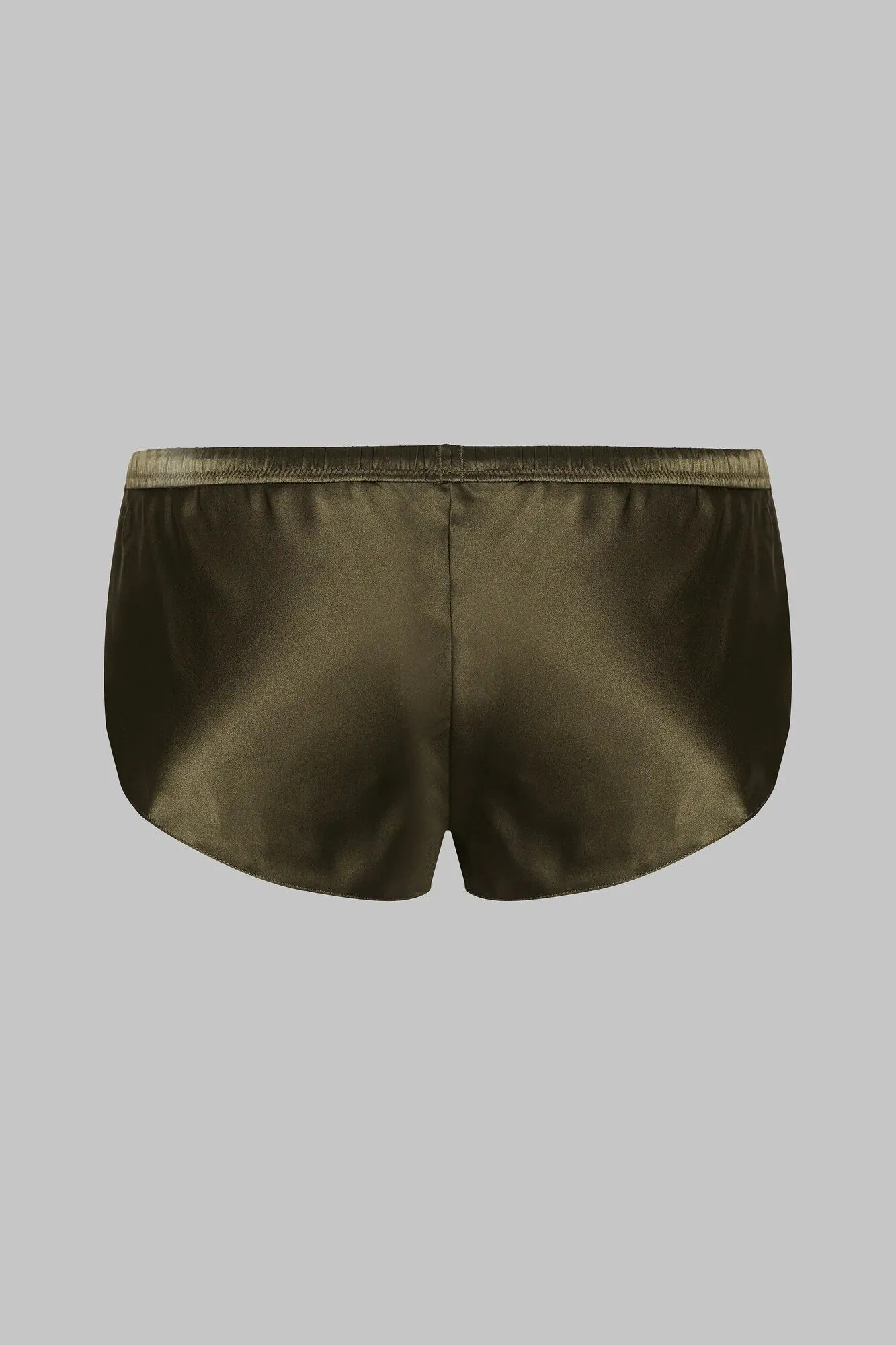 Maison Close Short En Soie - Rendez-vous Kaki 4 Maison Close Short En Soie - Rendez-vous Kaki – Image 2