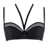 Maison Close Soutien-gorge Balconnet - Chambre Noire -Lingerie boutique soutien gorge balconnet chambre noire 1