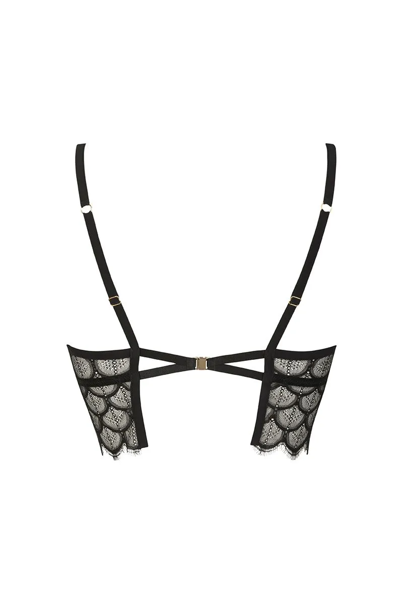 Atelier Amour Soutien-gorge Bustier En Dentelle Fine - Mystic Shadow 8 Atelier Amour Soutien-gorge Bustier En Dentelle Fine - Mystic Shadow – Image 6