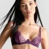 Maison Close Soutien-gorge Balconnet - Villa Satine - Violet
