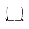 E.L.F. Zhou London Soutien-gorge Cage D-Ring - Bondage Bodywear -Lingerie boutique soutien gorge d ring cage bra noir dos