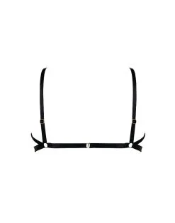 E.L.F. Zhou London Soutien-gorge Cage D-Ring - Bondage Bodywear