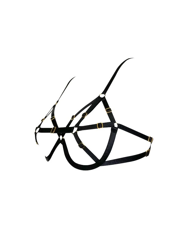 E.L.F. Zhou London Soutien-gorge Cage D-Ring - Bondage Bodywear 8 E.L.F. Zhou London Soutien-gorge Cage D-Ring - Bondage Bodywear – Image 6