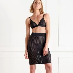 Maison Close Soutien-gorge Triangle Bretelles Fines - Bande à Part -Lingerie boutique soutien gorge triangle bande a part 5