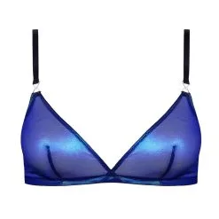 Maison Close Soutien-gorge Triangle - Blue Angel -Lingerie boutique soutien gorge triangle blue angel 2