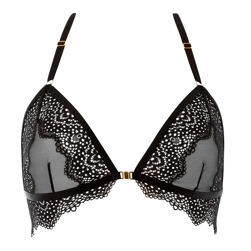 Atelier Amour Soutien-gorge Triangle En Tulle Et Dentelle - Nommée Désir 4 Atelier Amour Soutien-gorge Triangle En Tulle Et Dentelle - Nommée Désir – Image 2