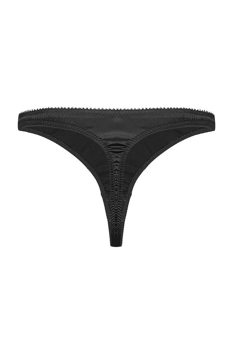 Cadolle String En Satin - Cathy 4 Cadolle String En Satin - Cathy – Image 2