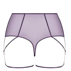 Maison Close String Taille Haute - L'Amoureuse - Orchidée Violette 11 Maison Close String Taille Haute - L'Amoureuse - Orchidée Violette -Lingerie boutique string haut l amoureuse orchidee 5
