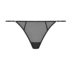 Maison Close Mini String - L'Amoureuse - Dahlia Noir -Lingerie boutique string l amoureuse dahlia 3