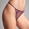 Maison Close Mini String - L'Amoureuse - Orchidée Violette 1 Maison Close Mini String - L'Amoureuse - Orchidée Violette -Lingerie boutique string l amoureuse orchidee 1