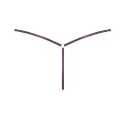 Maison Close Mini String - L'Amoureuse - Orchidée Violette 11 Maison Close Mini String - L'Amoureuse - Orchidée Violette -Lingerie boutique string l amoureuse orchidee 4