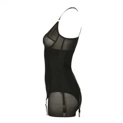 Impudique Guêpière Avec Bretelles Fines Croisées - Svetlana -Lingerie boutique svetlana guepiere 4