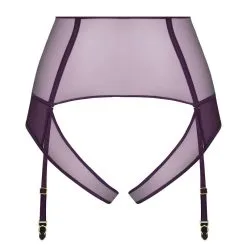 Maison Close Tanga Ouvert Porte-jarretelles - L'Amoureuse - Orchidée Violette 11 Maison Close Tanga Ouvert Porte-jarretelles - L'Amoureuse - Orchidée Violette -Lingerie boutique tanga haut pj l amoureuse orchidee violette 3