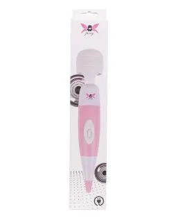 Wand Pixey - Rose Et Blanc 7 Wand Pixey - Rose Et Blanc -Lingerie boutique wand pixey rose blanc 2