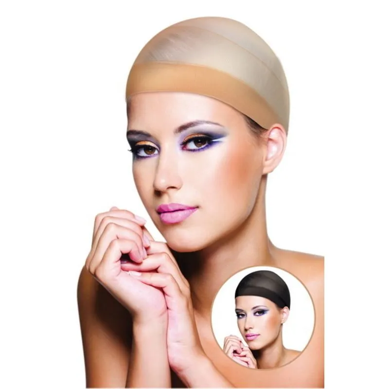 Filets Sous Perruque - Noir Et Beige 4 Filets Sous Perruque - Noir Et Beige – Image 2