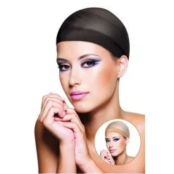 Filets Sous Perruque - Noir Et Beige 7 Filets Sous Perruque - Noir Et Beige -Lingerie boutique wig caps 3