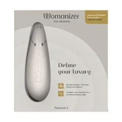 Womanizer Premium 2 - Gris -Lingerie boutique womanizer premium 2 gris 3