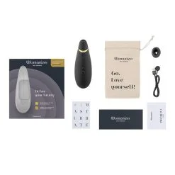 Womanizer Premium 2 - Noir -Lingerie boutique womanizer premium 2 noir 4