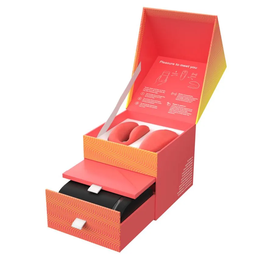 We-Vibe Stimulateur Connecté Pour Couple - Chorus Corail 4 We-Vibe Stimulateur Connecté Pour Couple - Chorus Corail – Image 2