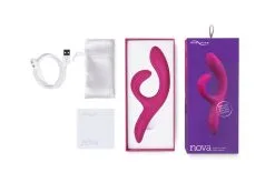 We-Vibe Vibromasseur Rabbit Contact Permanent - Nova 2 Fuschia -Lingerie boutique wvi nova2 packaging jpg