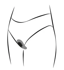 We-Vibe Galet Vibrant Aimanté Et Télécommandé Moxie - Noir -Lingerie boutique wvi moxie illustration 02 1