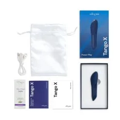 We-Vibe Galet Vibrant Tango X - Bleu Nuit 13 We-Vibe Galet Vibrant Tango X - Bleu Nuit -Lingerie boutique wvi tangox blue pdp 06